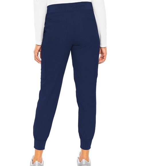 MedCouture Navy Jogger Scrub Pants - Picture 3 of 5